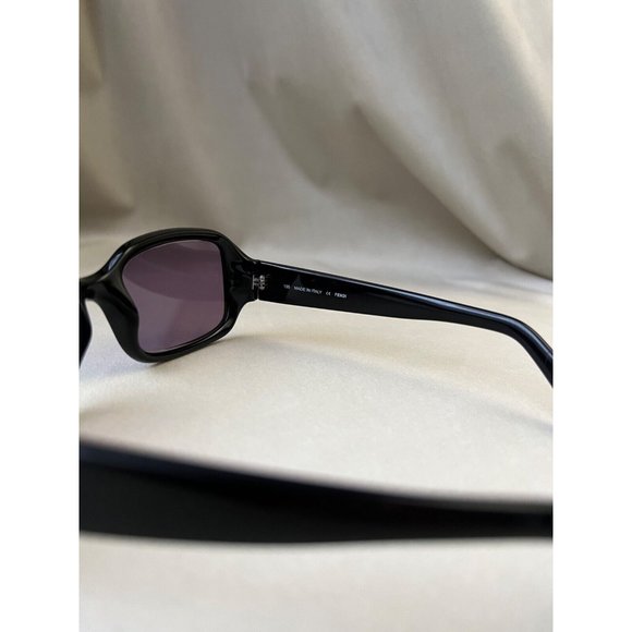 Vintage Fendi FF Logo Black Sunglasses Frames Only main image 4